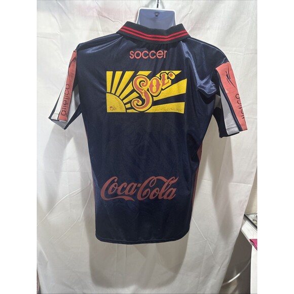 Soccer Jersey Chivas De La Guadalajara Coca Cola M-L Football  Cemex Tolteca - Picture 11 of 16